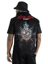 Makobi Set | M414 Vivere Twill Short Set - Black
