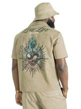Makobi Set | M414 Vivere Twill Short Set - Khaki