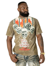 Makobi M417 Tesoro T-shirt - Khaki