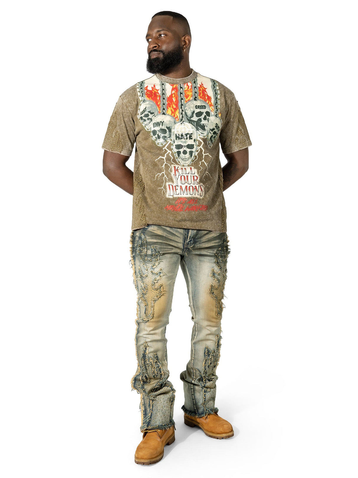 Makobi M417 Tesoro T-shirt - Khaki