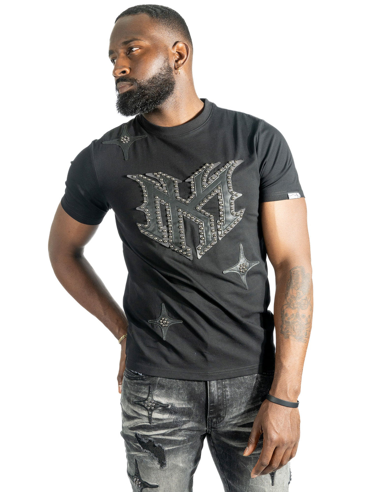 Makobi Tee | M418 Bottega T-shirt - Black