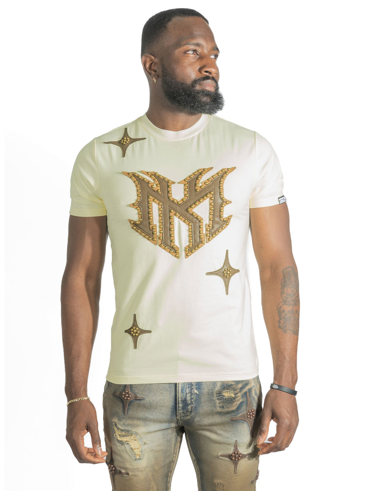 Makobi Tee | M418 Bottega T-shirt - Natural