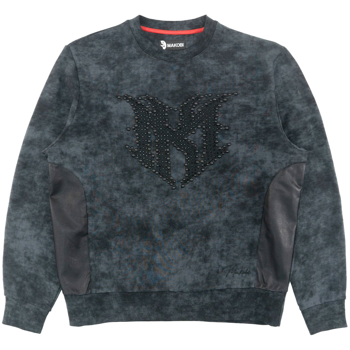 Makobi Sweatshirt | M4241 Lorenzino Crewneck - Black