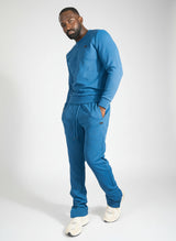 Makobi Set | M4247 Bernardi Crewneck Set - Blue