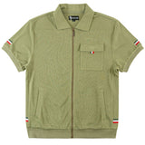 Makobi M428 Moreli Knit Short Sets - Olive