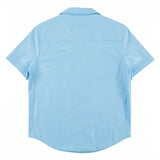 Makobi M429 Bellucci Vegan Leather Shirt - Blue