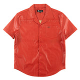 Makobi M429 Bellucci Vegan Leather Shirt - Red