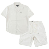 Makobi M429 Bellucci Vegan Leather Shirt - White