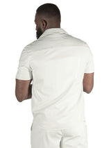 Makobi M429 Bellucci Vegan Leather Shirt - White