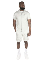 Makobi M429 Bellucci Vegan Leather Shirt - White