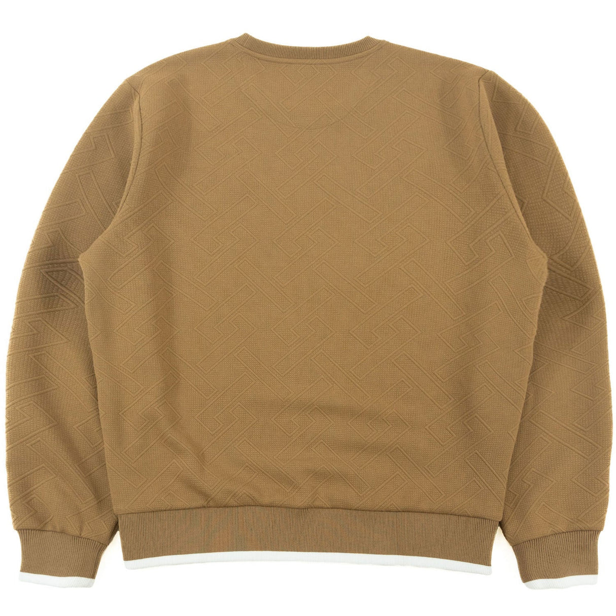 Makobi M4390 Beanchi Jacquard Crewneck - Mocha