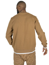 Makobi M4390 Beanchi Jacquard Crewneck - Mocha