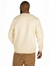 Makobi M4390 Beanchi Jacquard Crewneck - Natural
