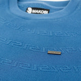 Makobi Sweatshirt | M4412 Bianco Crewneck - Blue
