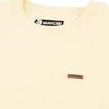 Makobi Sweatshirt | M4412 Bianco Crewneck - Natural
