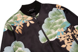 Makobi M4470 Beruni Varsity Jacket- Black