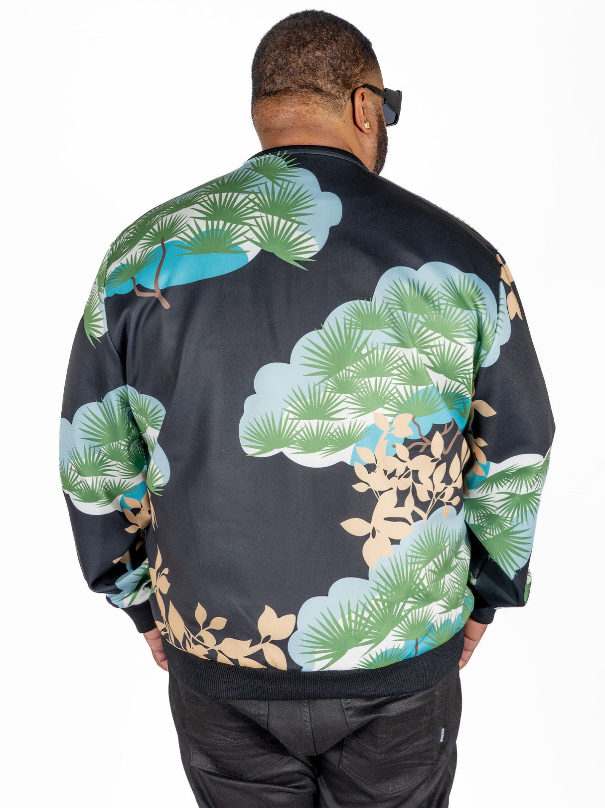 Makobi M4470 Beruni Varsity Jacket- Black