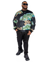 Makobi M4470 Beruni Varsity Jacket- Black