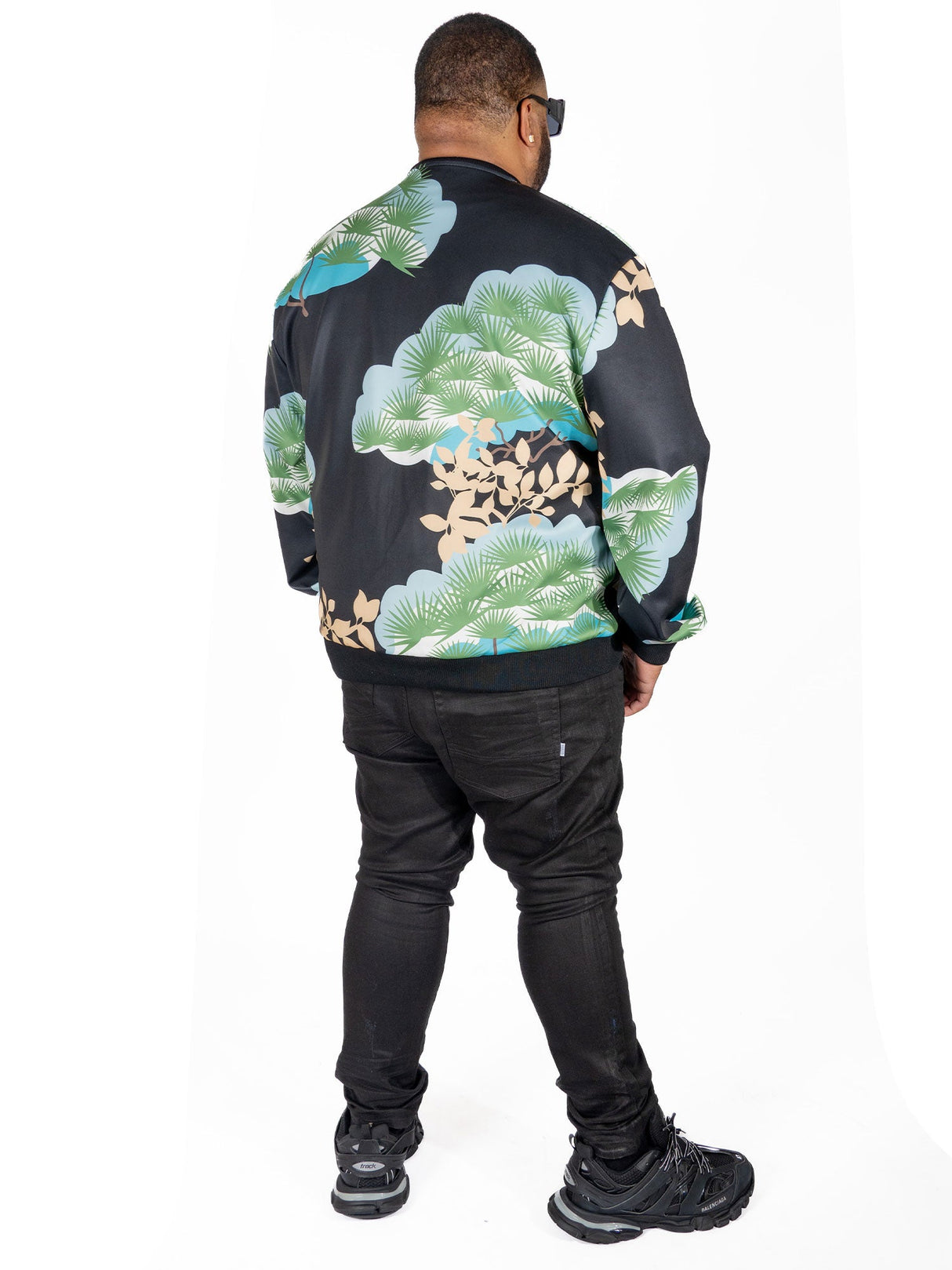 Makobi M4470 Beruni Varsity Jacket- Black