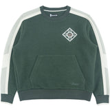 Makobi Sweatshirt | M4555 Lorenzo Jacquard Crewneck - Green