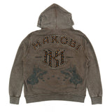 Makobi Hoodie | M4557 Sartoni Pull Over- Brown