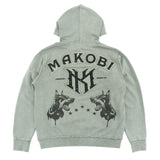 Makobi Hoodie | M4557 Sartoni Pull Over - Gray