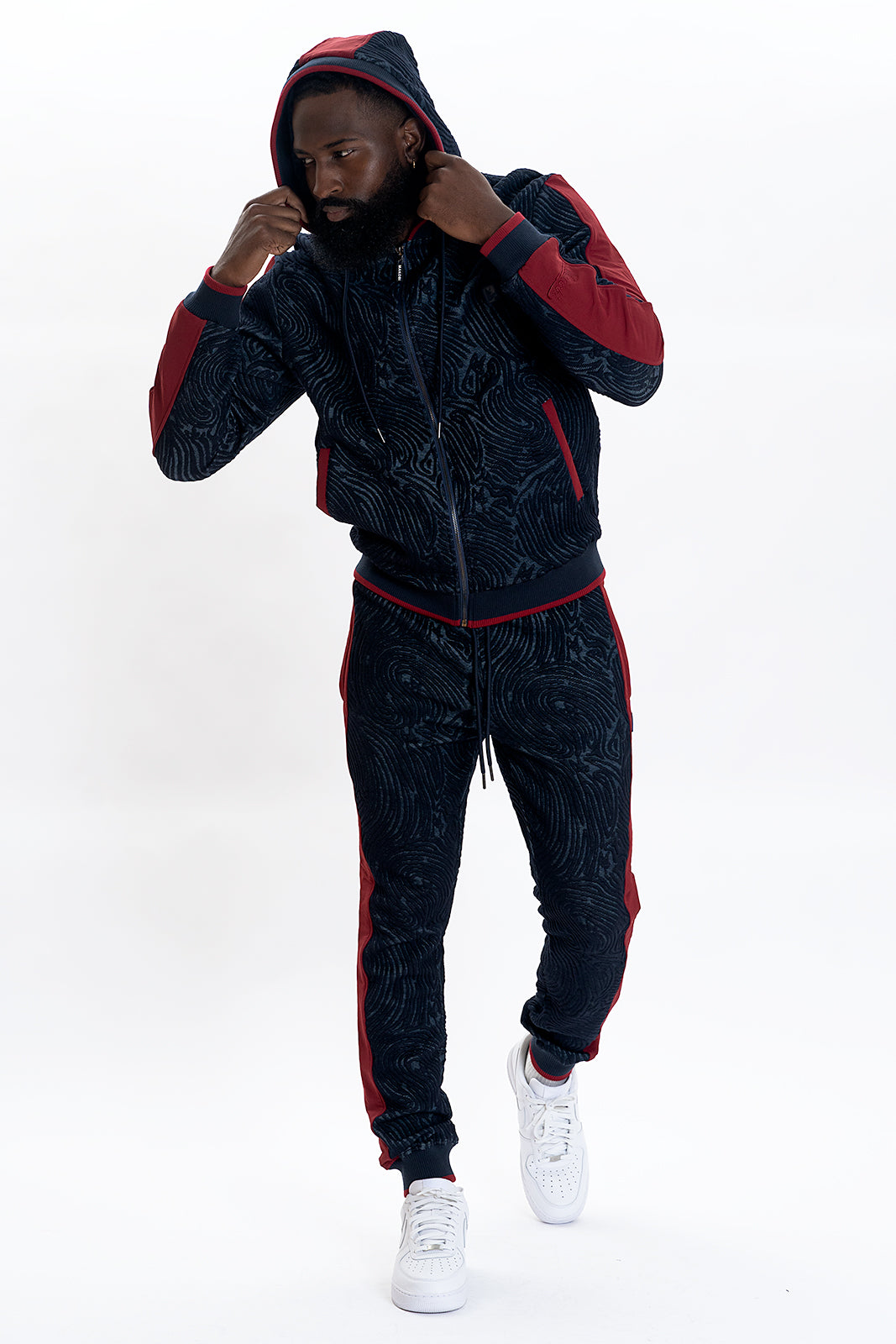 Makobi M4610 Tuscany Knit Set - Navy