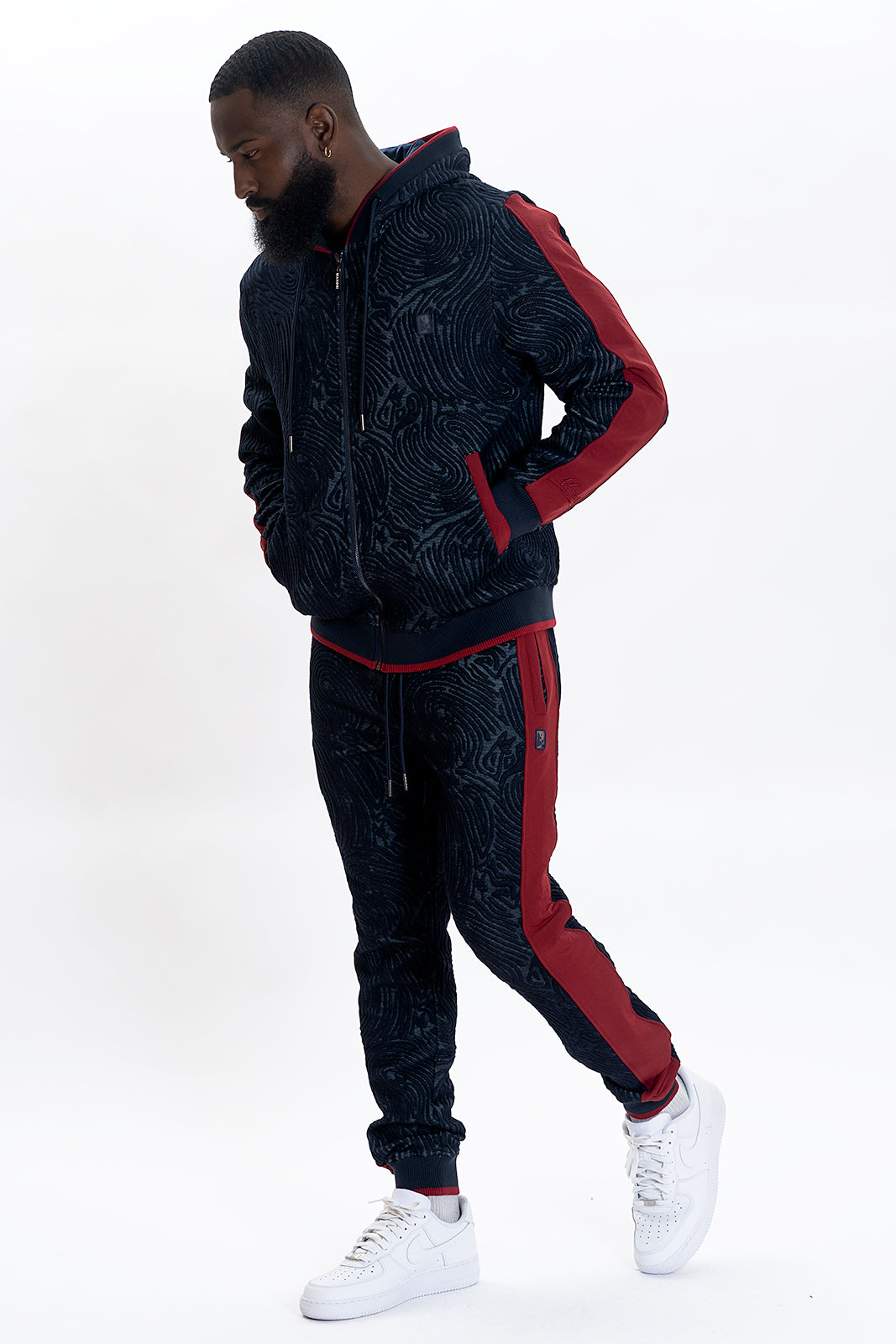 Makobi M4610 Tuscany Knit Set - Navy