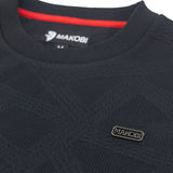 Makobi Set | M4247 Bernardi Crewneck Set - Black