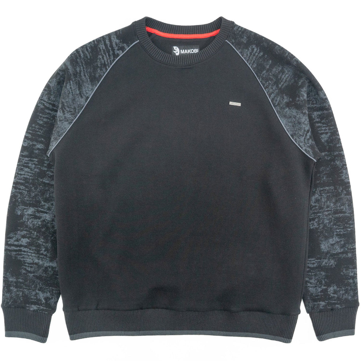 Makobi Sweatshirt | M4902 Bernardi Crewneck - Black