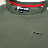 Makobi Sweatshirt | M4902 Bernardi Crewneck - Olive