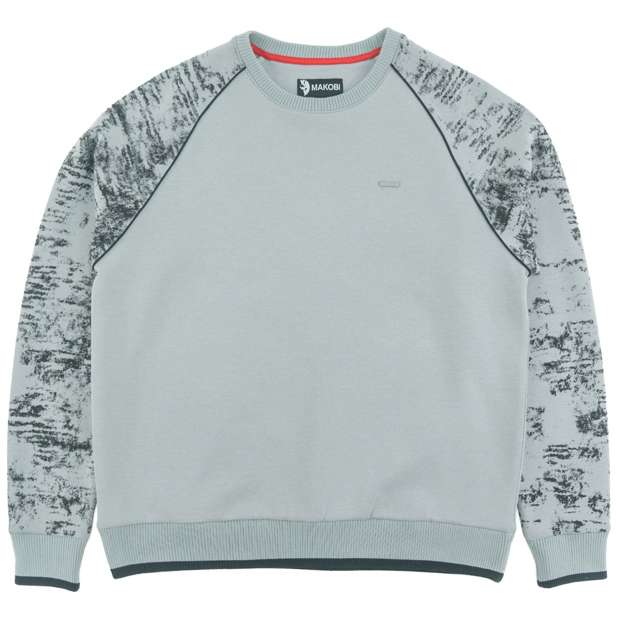 Makobi Sweatshirt | M4902 Bernardi Crewneck - Gray