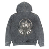 Makobi Hoodie | M5345 Bianco Zip Up - Black