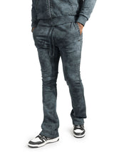 Makobi Set | M5455 Lorenzino Zip-Up Hoodie Set - Black