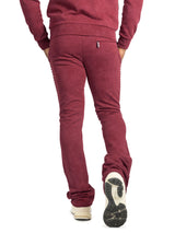 Makobi Set | M5455 Lorenzino Zip-Up Hoodie Set - Burgundy