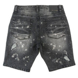 Makobi M607 Amato Denim Shorts - Black