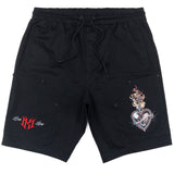 Makobi Set | M414 Vivere Twill Short Set - Black