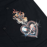 Makobi Set | M414 Vivere Twill Short Set - Black