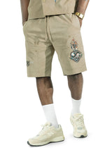 Makobi Set | M414 Vivere Twill Short Set - Khaki