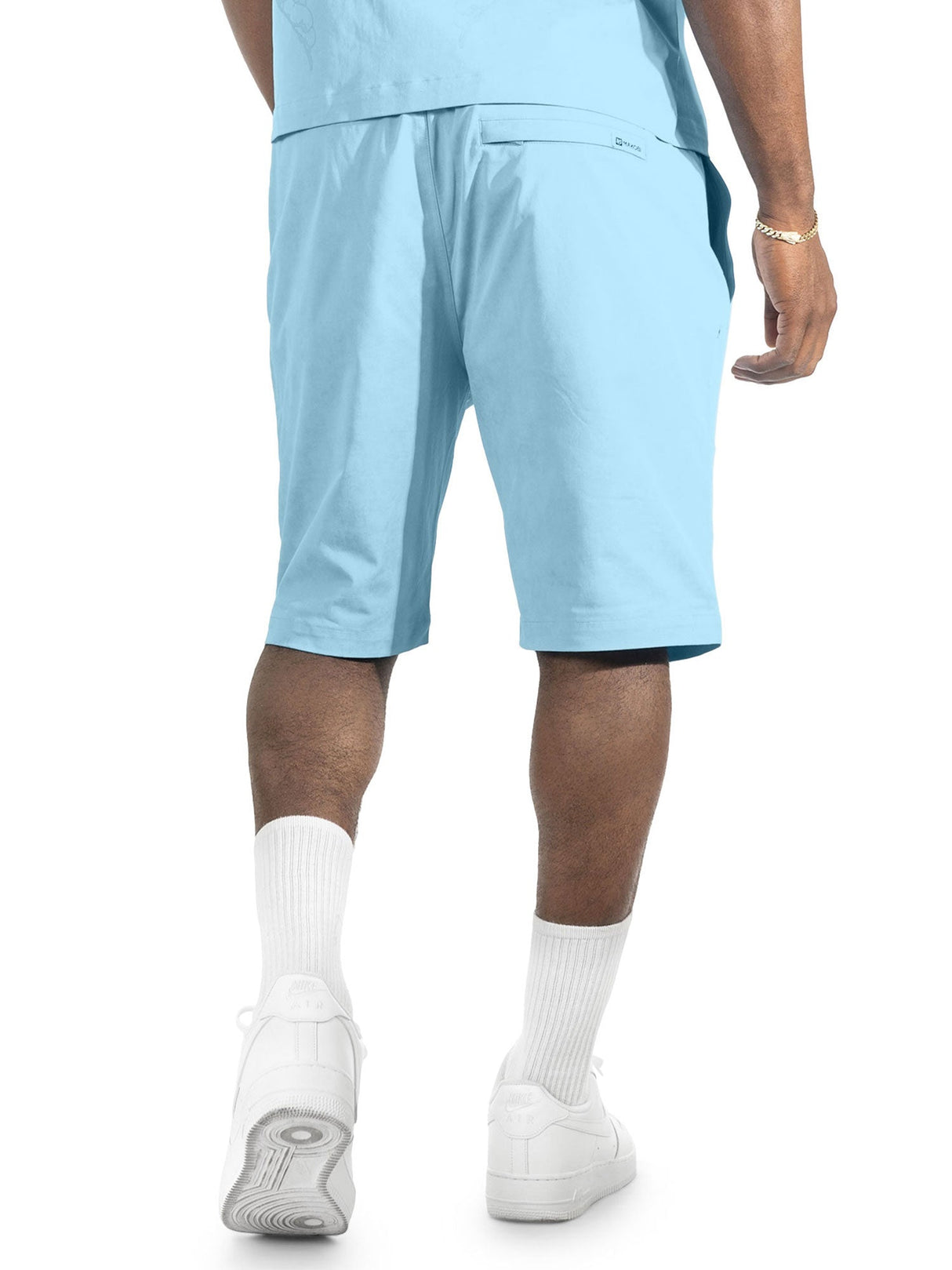 Makobi Set | M414 Vivere Twill Short Set - Blue