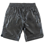 Makobi M629 Bellucci Vegan Leather Shorts - Black