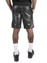 Makobi M629 Bellucci Vegan Leather Shorts - Black