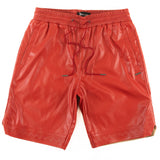 Makobi M629 Bellucci Vegan Leather Shorts - Red
