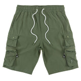 Makobi M633 Colton Nylon Spandex Cargo Shorts - Dark Olive