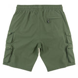 Makobi M633 Colton Nylon Spandex Cargo Shorts - Dark Olive