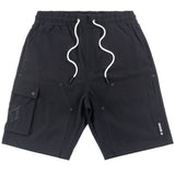Makobi Nylon Shorts| M634 Adorni Shorts - Black