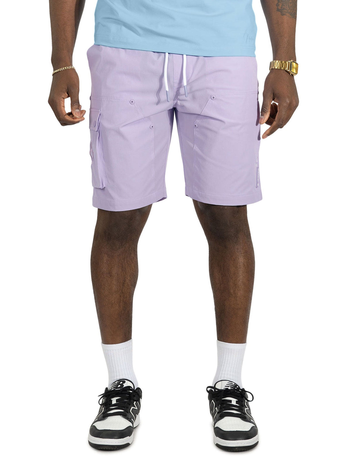 Makobi Nylon Shorts| M634 Adorni Shorts - Lavender
