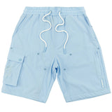 Makobi Nylon Shorts| M634 Adorni Shorts - Blue