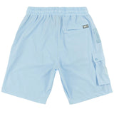 Makobi Nylon Shorts| M634 Adorni Shorts - Blue
