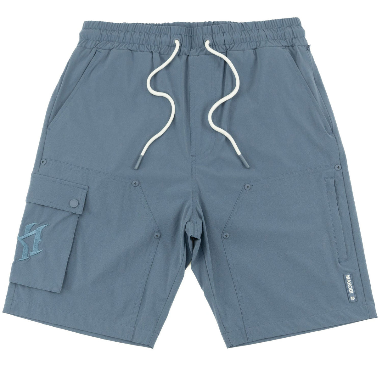 Makobi Nylon Shorts| M634 Adorni Shorts - Midnight Blue